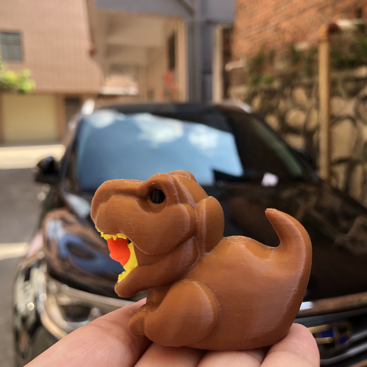 3D Printed Dinosaur Duck Statu - огляд і ціна Art Craft Duck