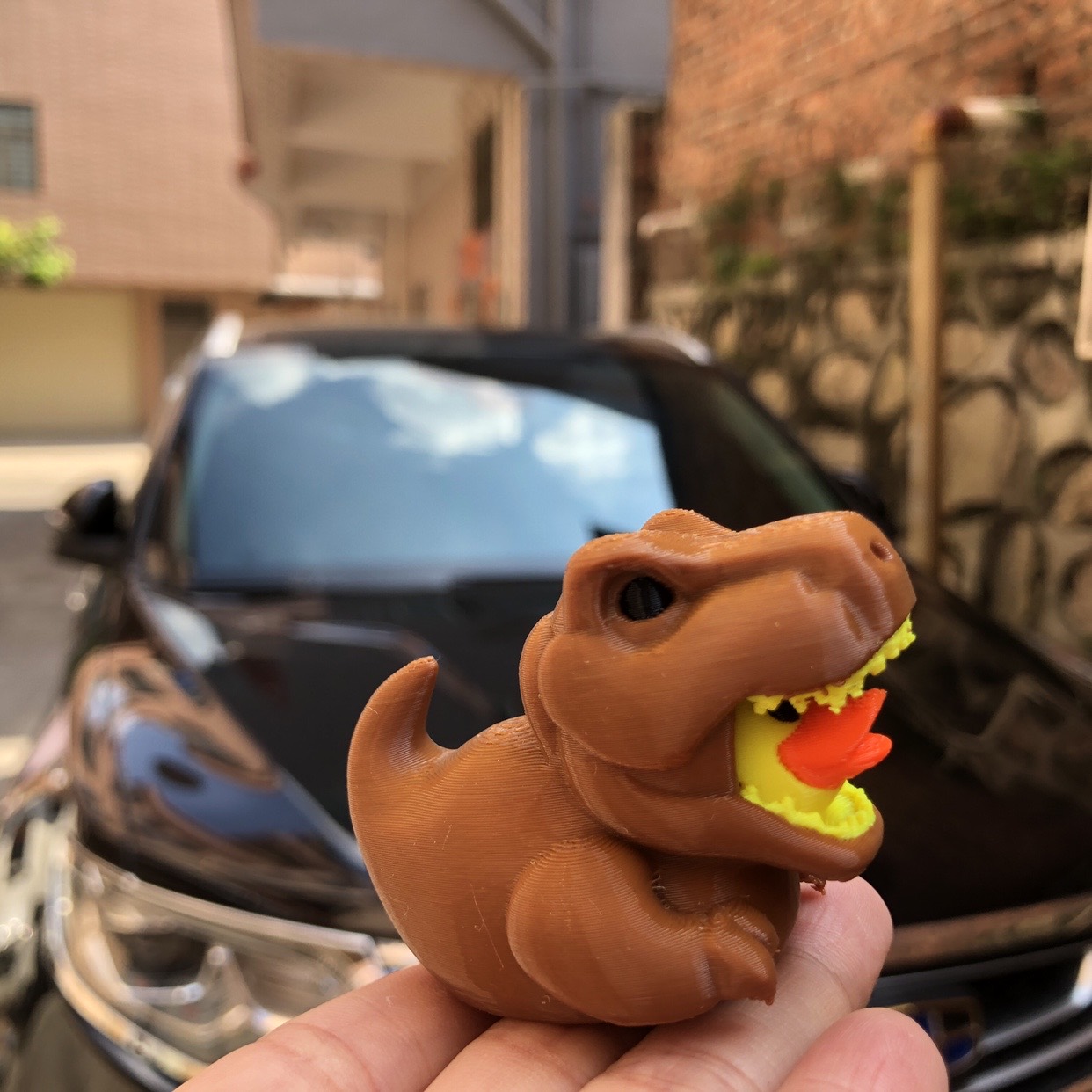 3D Printed Dinosaur Duck Statu - огляд і ціна Art Craft Duck