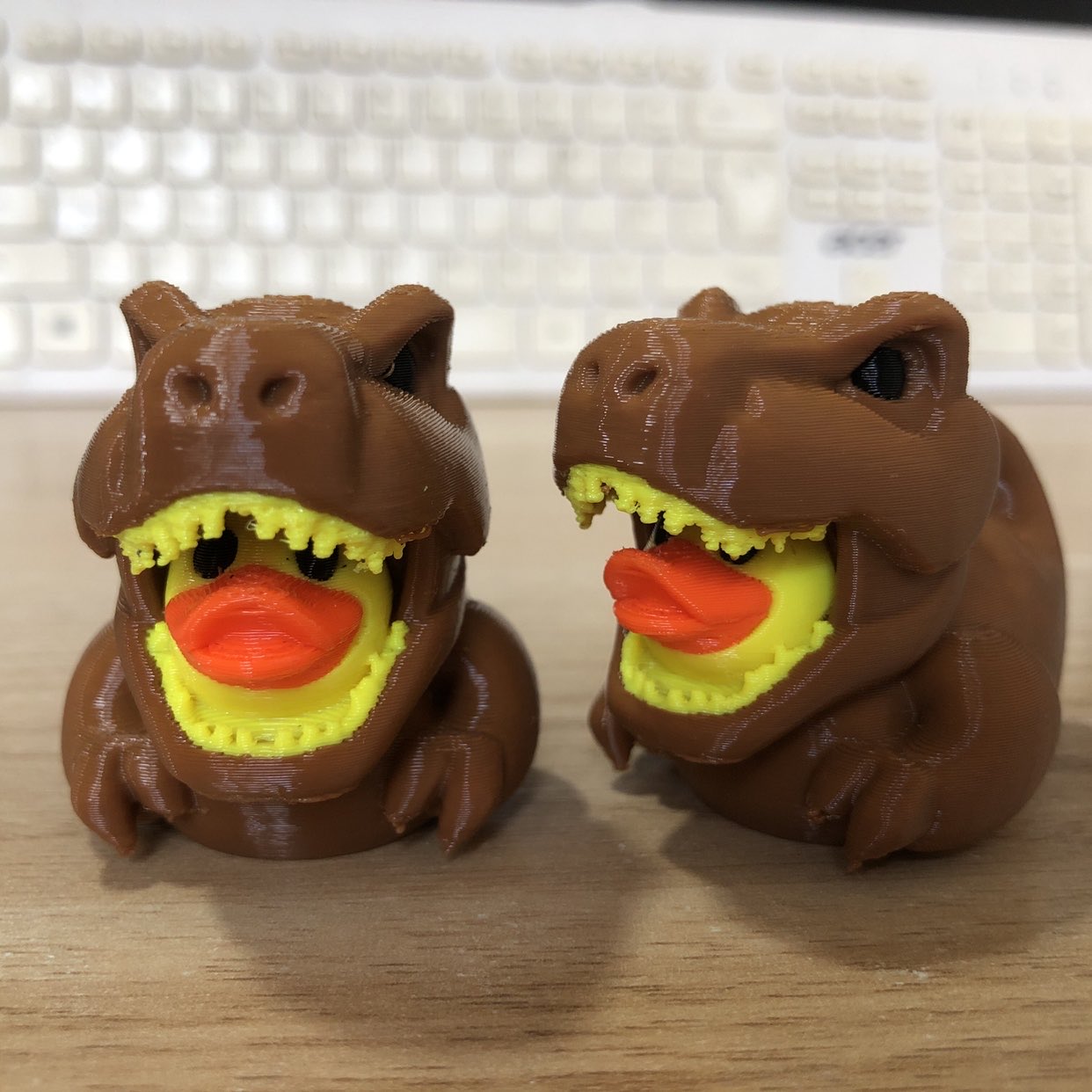 3D Printed Dinosaur Duck Statu - огляд і ціна Art Craft Duck