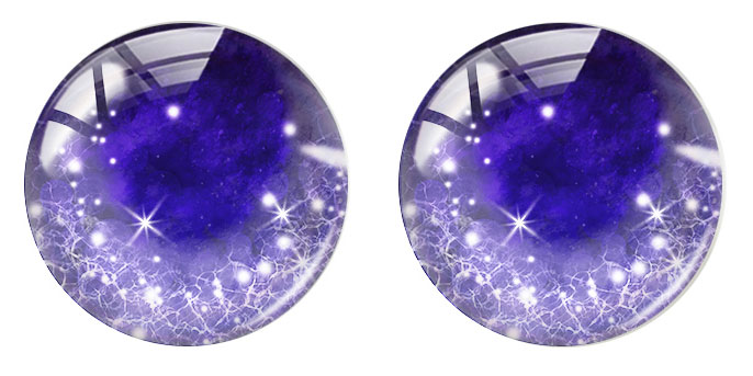 Round Satrry Sky Pupils Iris R - огляд і ціна Art Craft Eyes