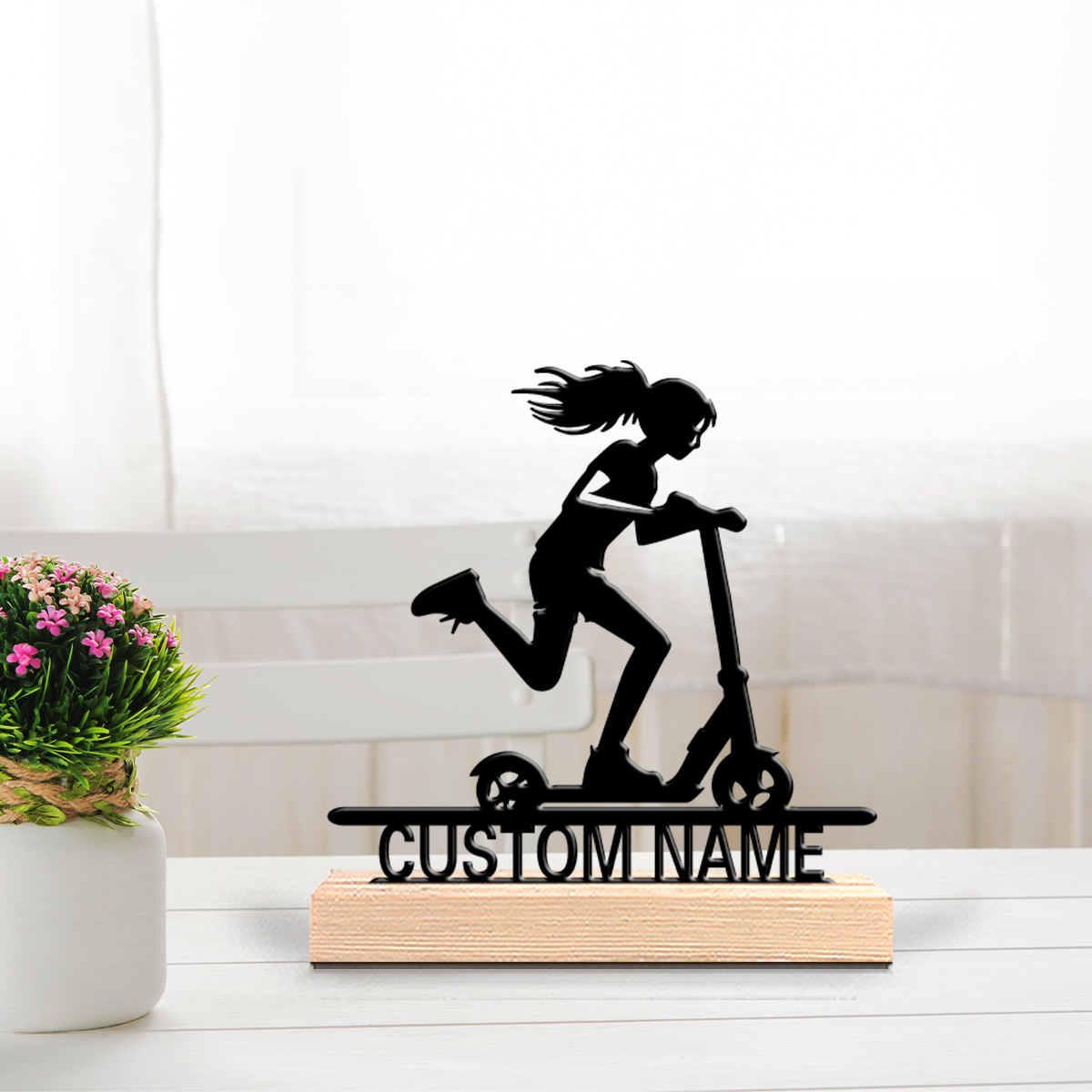 1pc scooter Custom Name Tin St - огляд і ціна Art Craft Names