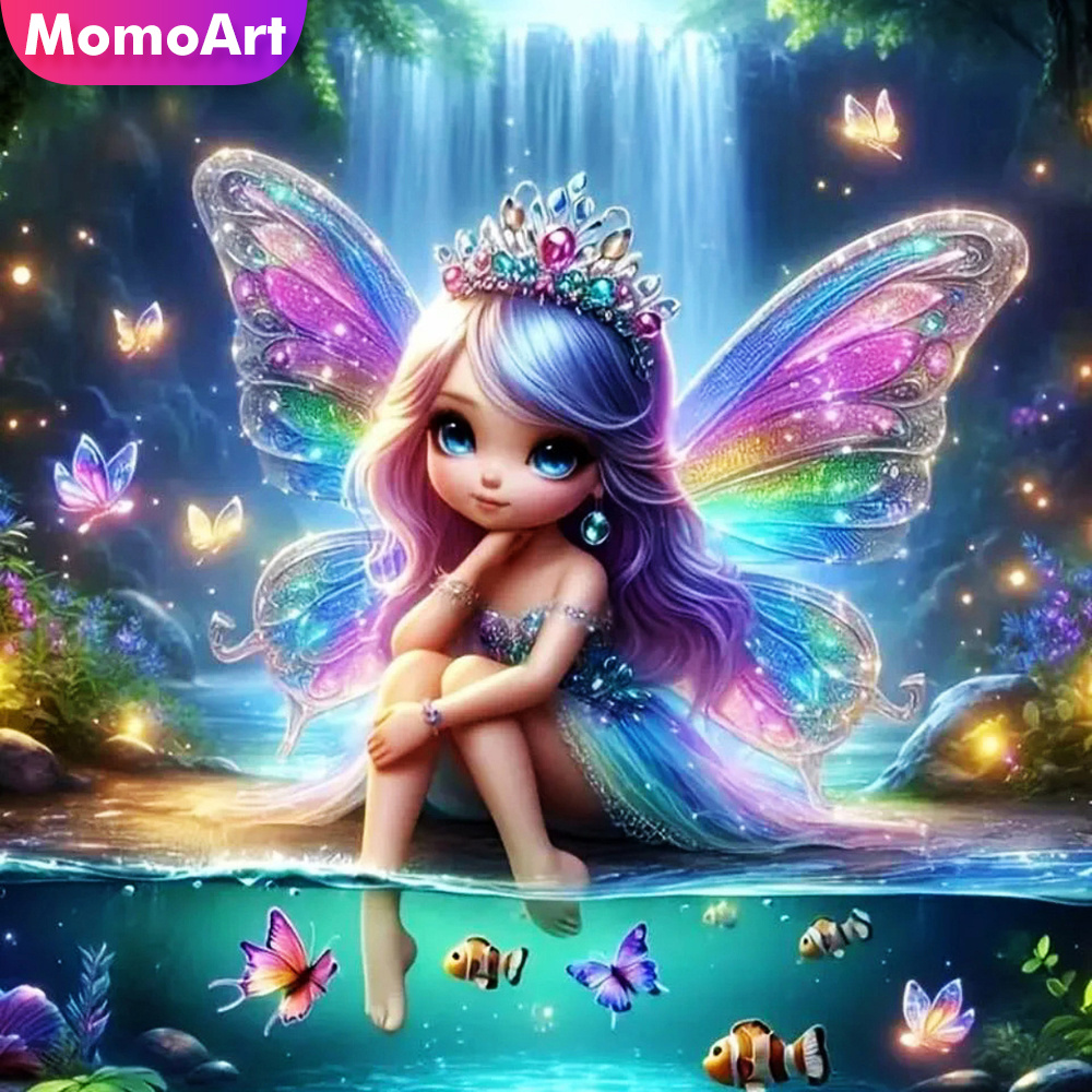 Momoart Girl Diamond Mosaic Po - огляд і ціна Art Craft Girl
