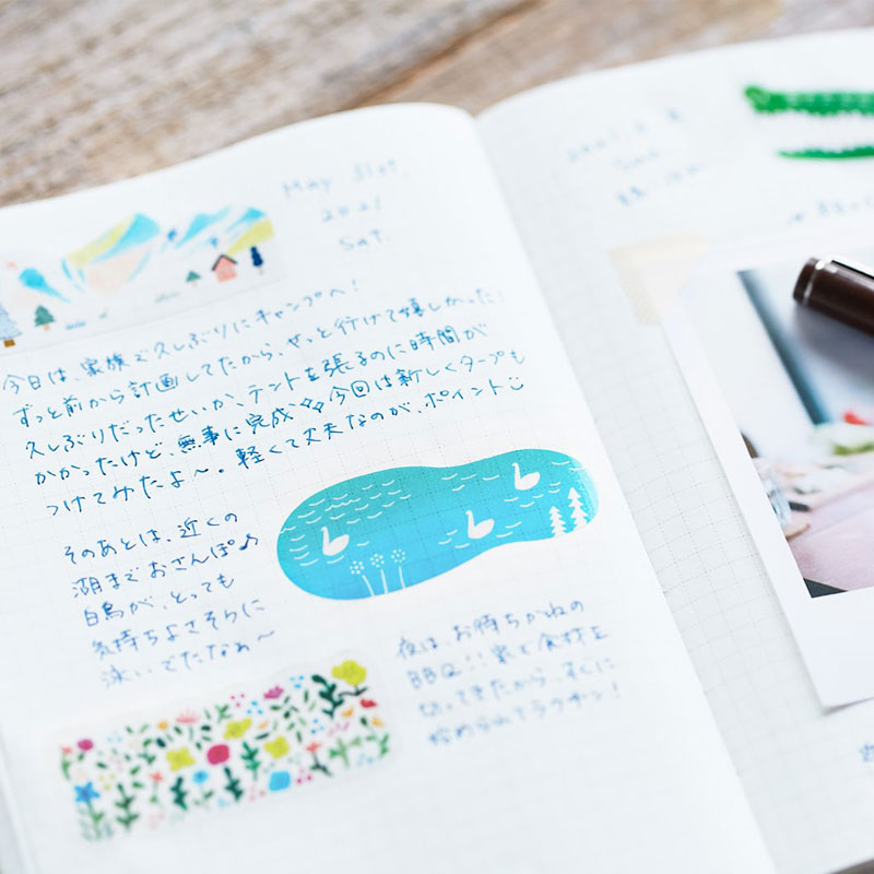 Japan KITTA Small Cute Washi P - огляд і ціна Washi Tape Rolls