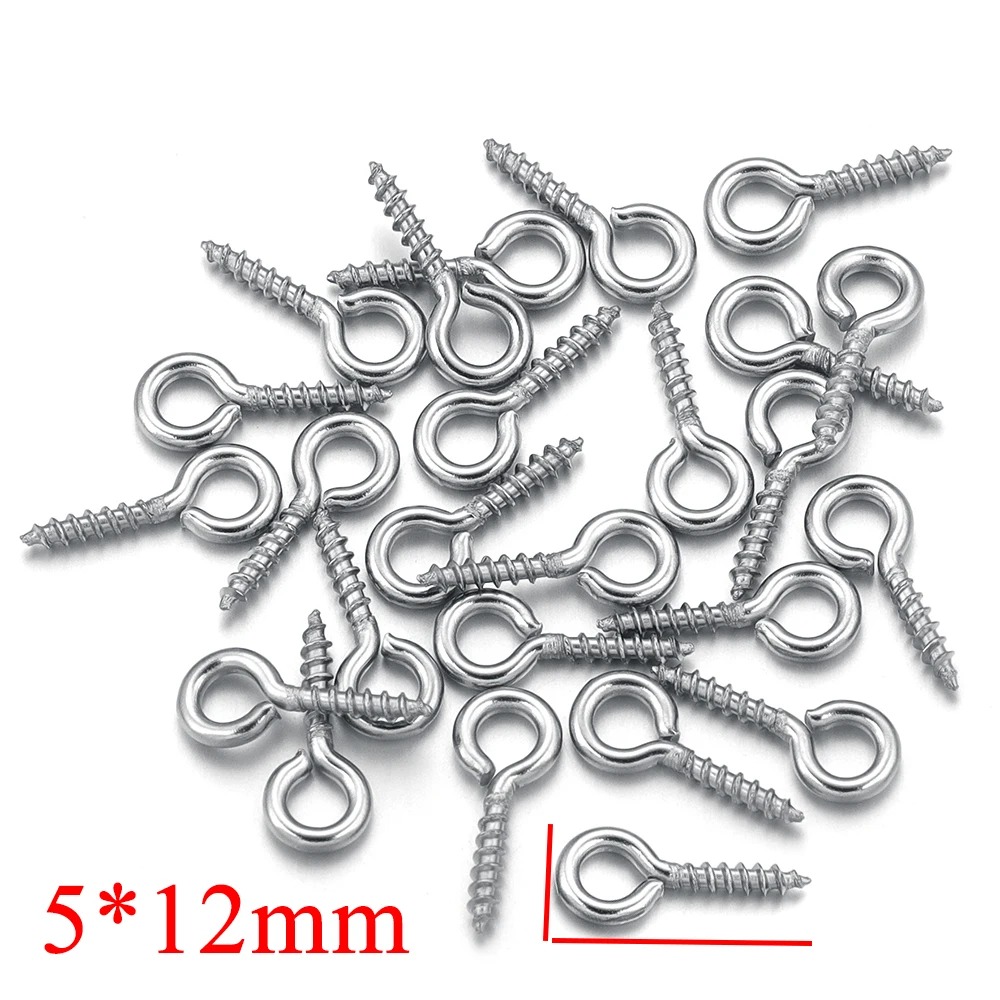 100pcs/lot Stainless Steel Min - огляд і ціна Art Craft Eyes