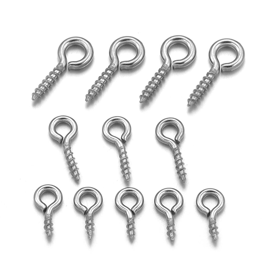 100pcs/lot Stainless Steel Min - огляд і ціна Art Craft Eyes