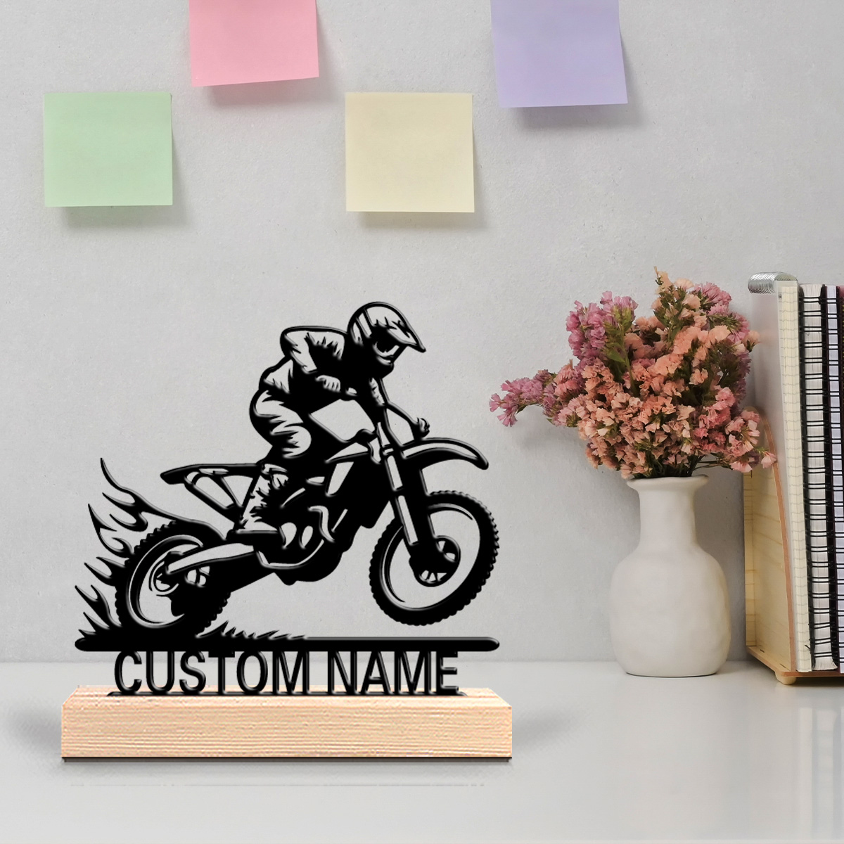 1pc Simple Motorcyclist Custom - огляд і ціна Art Craft Names