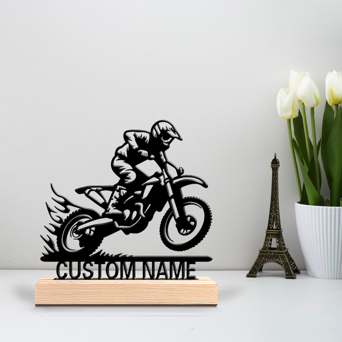 1pc Simple Motorcyclist Custom - огляд і ціна Art Craft Names