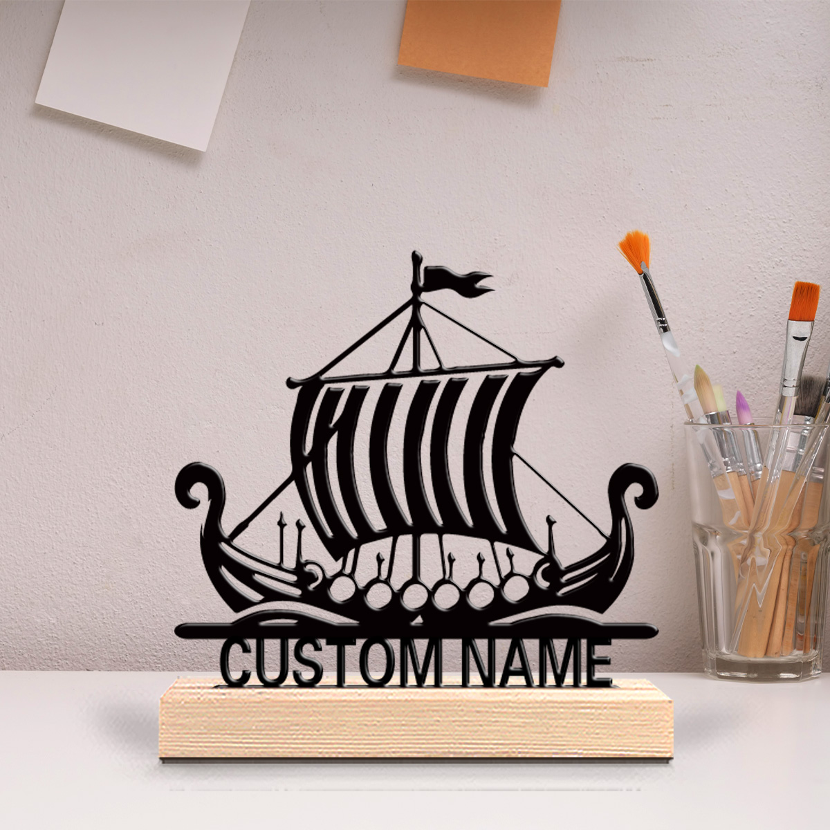 1pc Creative Sailboat Customiz - огляд і ціна Art Craft Names