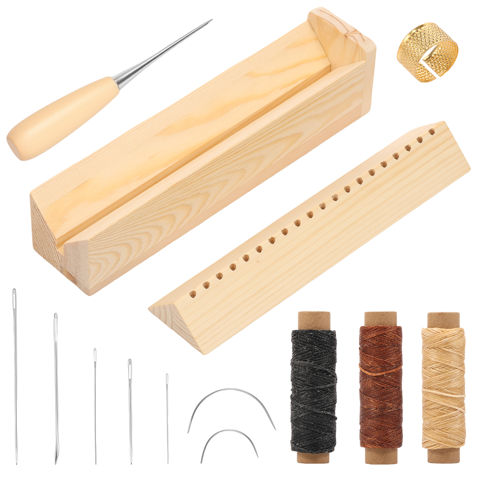 Wood Bookbinding Punching Crad - огляд і ціна Bookbinding Supply Kit