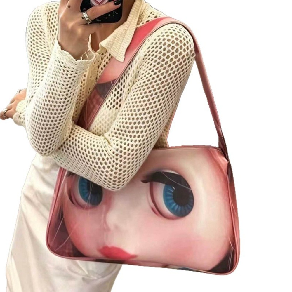 Big eyed doll print ins fashio - огляд і ціна Art Craft Eyes