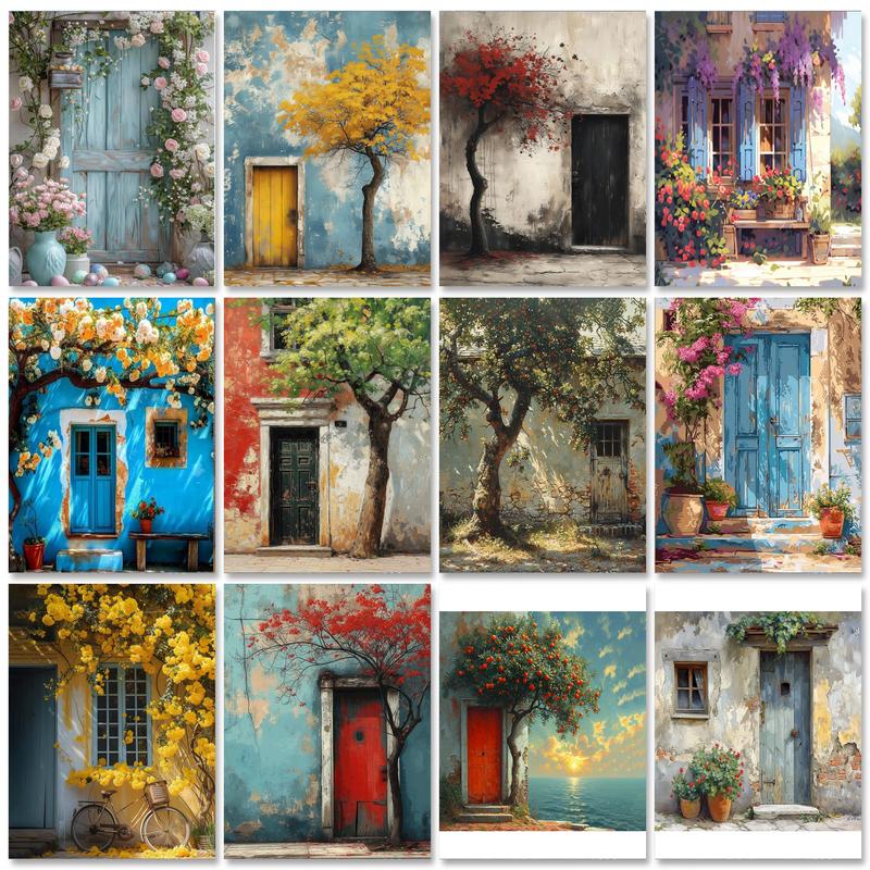 GATYZTORY 60x75cm Painting By  - огляд і ціна Art Craft Door
