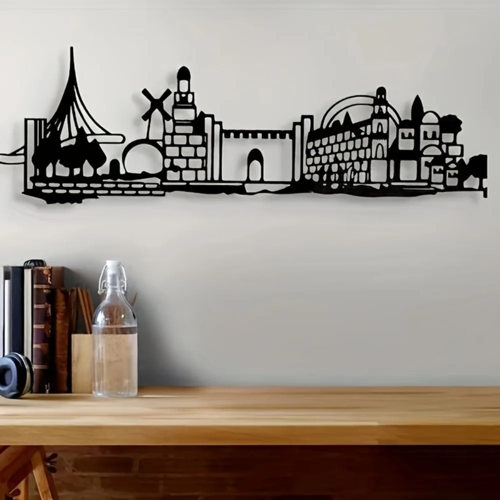 CIFBUY Iron Wall Art Jerusalem - огляд і ціна Art & Craft Qatar