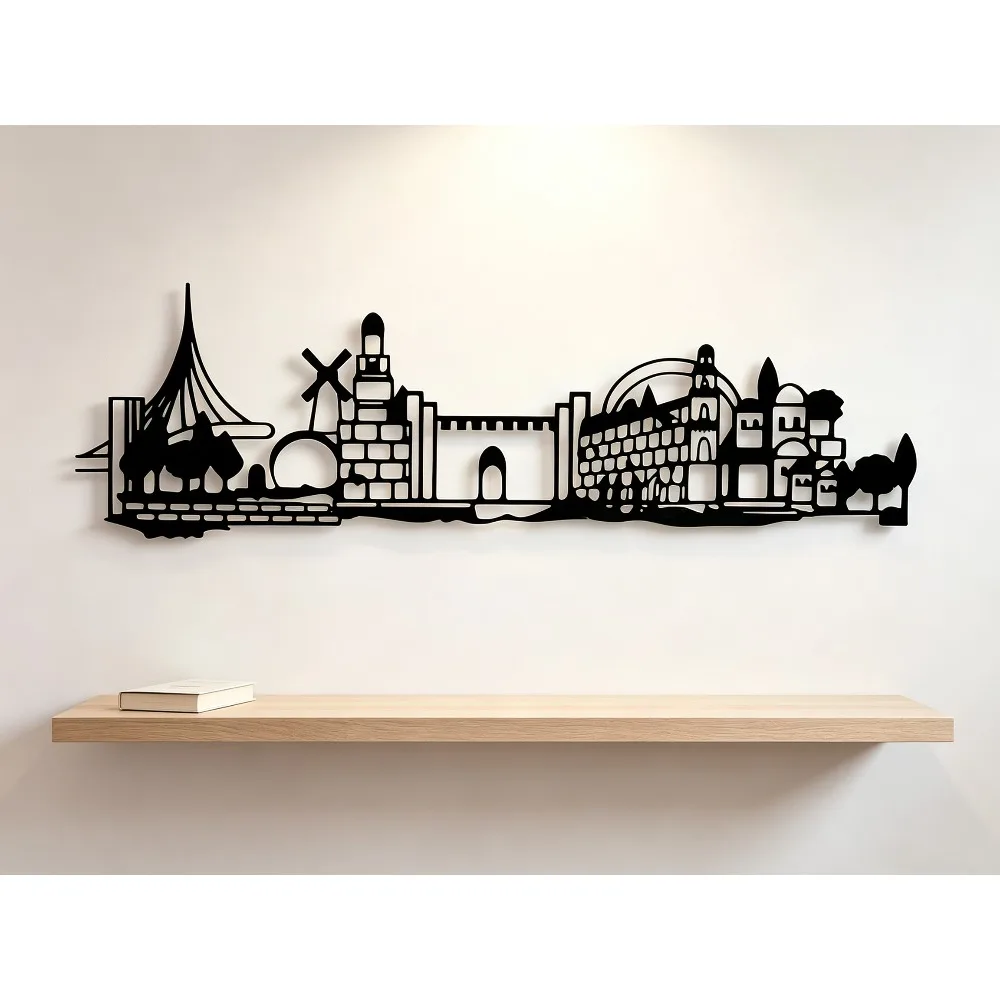 CIFBUY Iron Wall Art Jerusalem - огляд і ціна Art & Craft Qatar