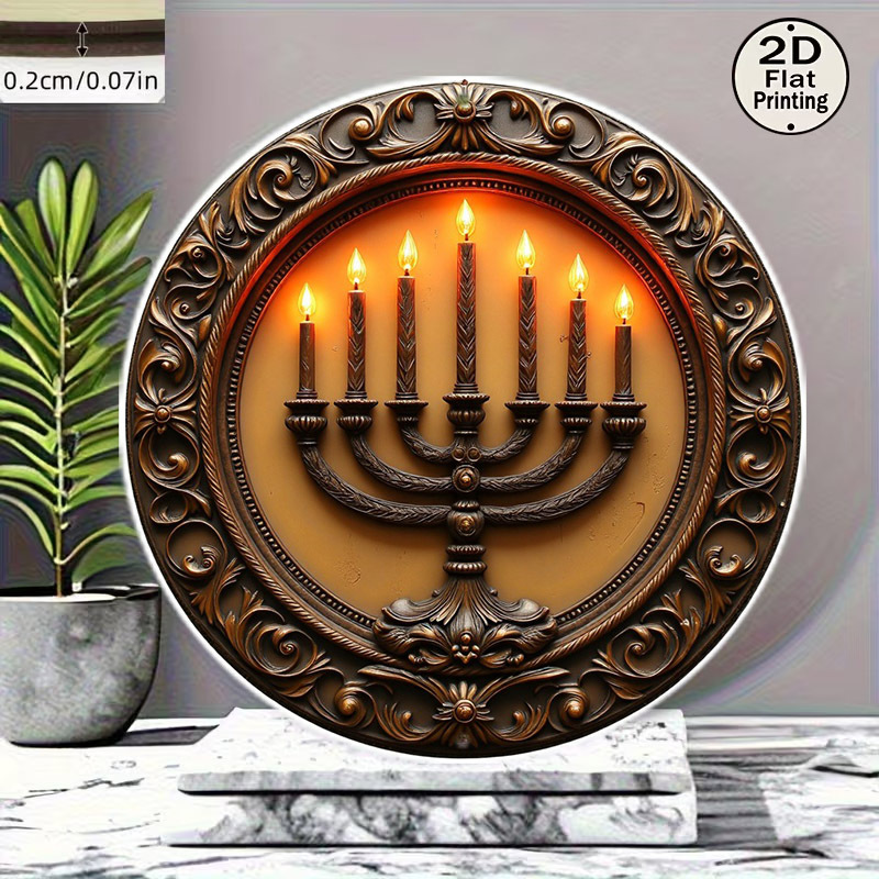 CIFBUY Vintage Menorah Aluminu - огляд і ціна Art & Craft Qatar