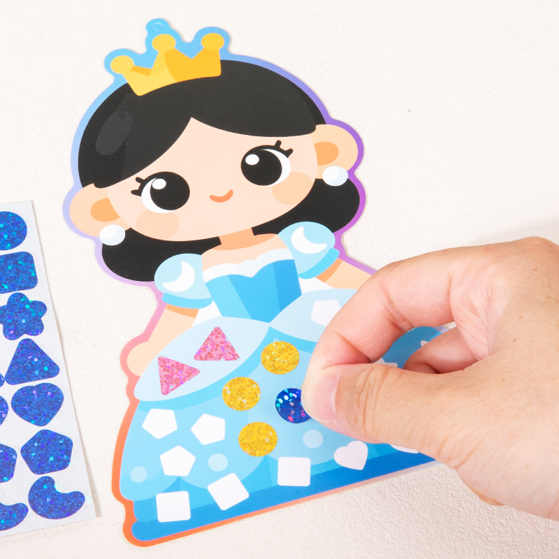 2-in-1 DIY Mosaic Sticker & Co - огляд і ціна Art Craft Dinosaurs