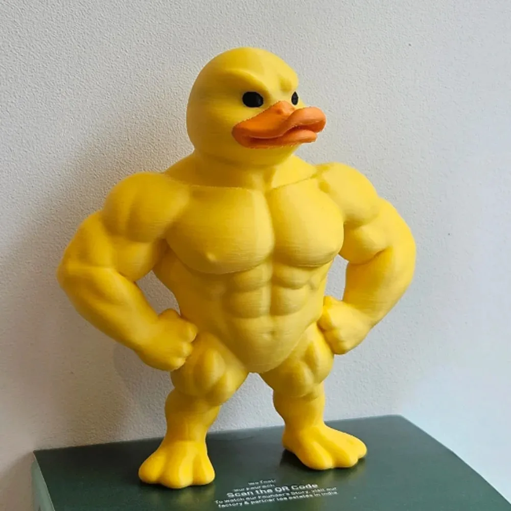 Muscle Duck Statue -3D Desktop - огляд і ціна Art Craft Duck