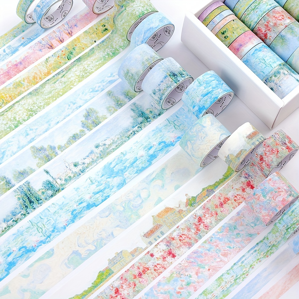 20 Rolls Vintage Garden Washi  - огляд і ціна Washi Tape Rolls