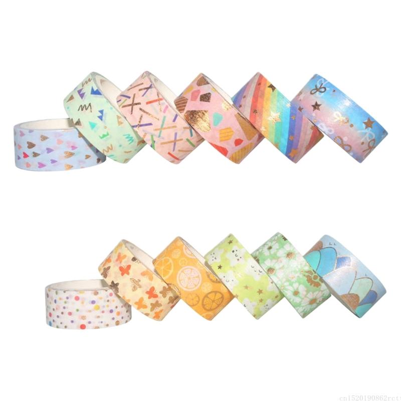 D5BB 12Roll Decorative Paper T - огляд і ціна Art Craft Notebook