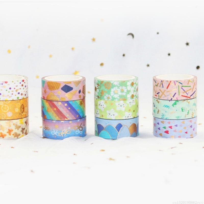 D5BB 12Roll Decorative Paper T - огляд і ціна Art Craft Notebook